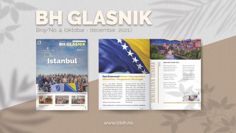 Preuzmite novi BH GLASNIK – Broj 4, (oktobar – decembar, 2021.)