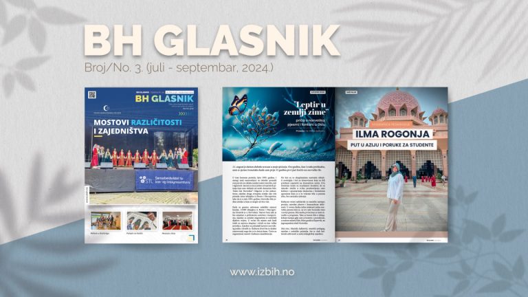 Preuzmite novi BH Glasnik – 3. broj, (juli – septembar 2024)